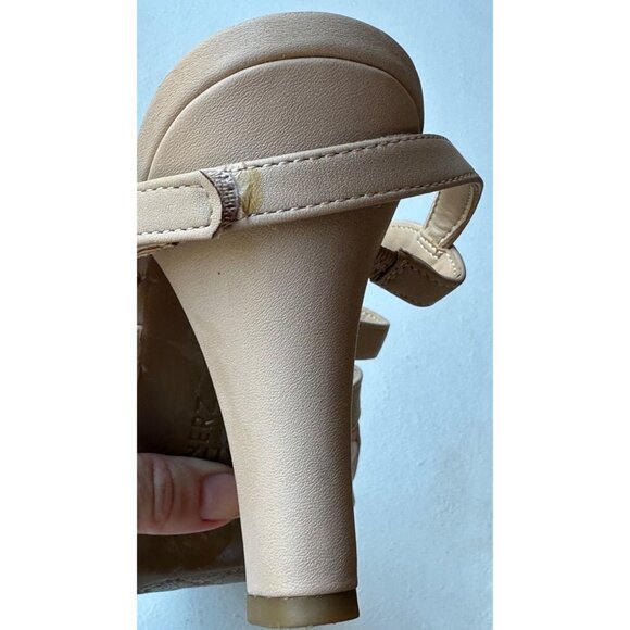 Light Brown Tan Colored High Heeled Dress Shoes Women's Size 10M (NWT-READ) - Picture 5 of 16